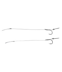 Carp Zoom Feeder Competition FC-545 Kötött Method előke fonott, 8 cm, #10; 10 mm; o0,14 mm, 2 db (cz6728)