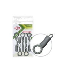 Carp Zoom Gyorskapocs + zárócső, zöld, 5 db (cz1830) Carp Zoom Gyorskapocs + zárócső, zöld, 5 db (cz1830)