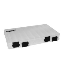 Carp Zoom Predator-Z Hosszú fakkos műcsalis horgászdoboz, 27x18x4,5 cm (cz8524)
