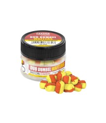 Carp Zoom Feeder Competition Duo Dumbel Wafters horogcsali, O8x12 mm, édes kukorica, eper, 15 g (cz6697)