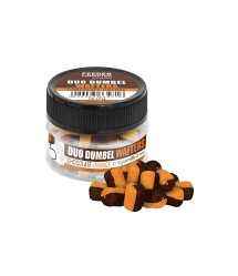 Carp Zoom Feeder Competition Duo Dumbel Wafters horogcsali, o10x14 mm, csoki, narancs, 15 g (cz3206)