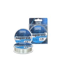 Carp Zoom Feeder Competition Tapered vastagodó előkezsinór, o 0,18-0,28 mm, 5x15 m, 5,1/8,7 kg, áttetsző (cz7625)