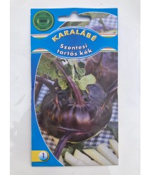 Szentesi tartós kék karalábé vetőmag, 0,8g