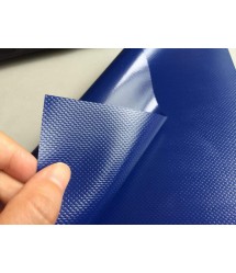 PVC ponyva szövet kültéri UV álló kék 2,5m széles