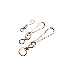 Karabiner rugós 50mm forgóval Karabiner rugós 50mm forgóval