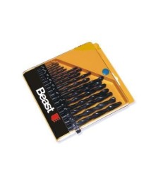 Fémcsigafúró készlet HSS Beast 19r. 1-10mm Fémcsigafúró készlet HSS Beast 19r. 1-10mm