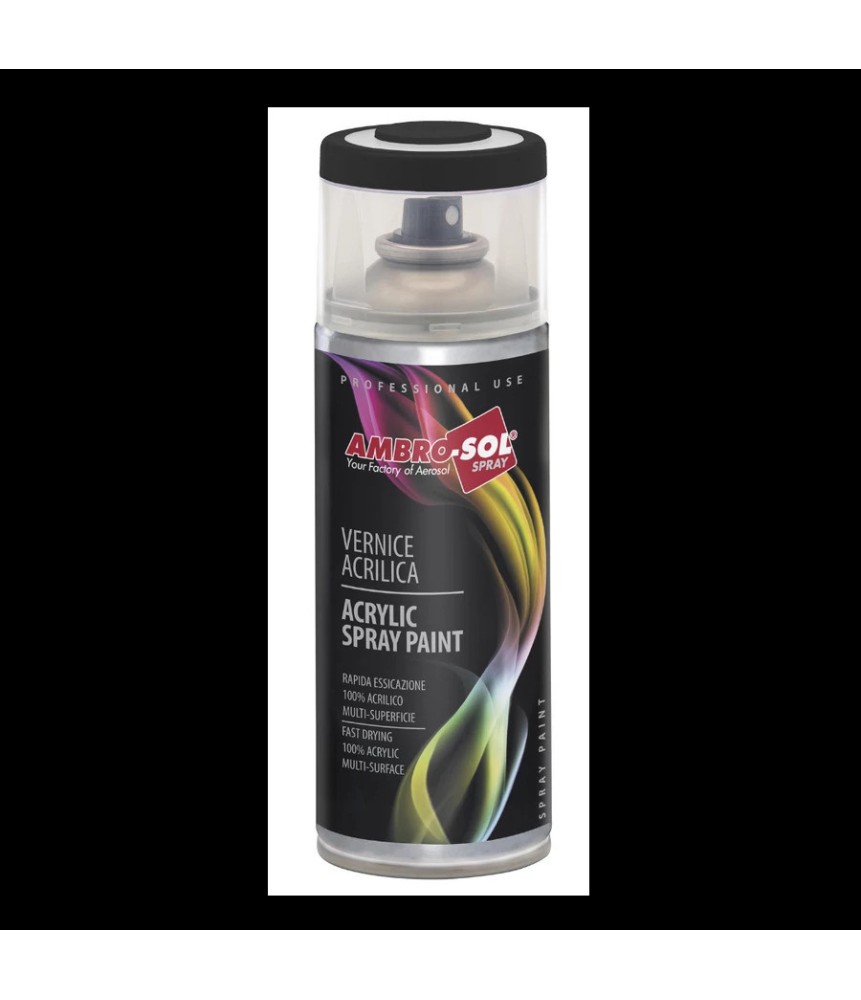 Tech akril festék 400 ml RAL9005 matt fekete Tech akril festék 400 ml RAL9005 matt fekete